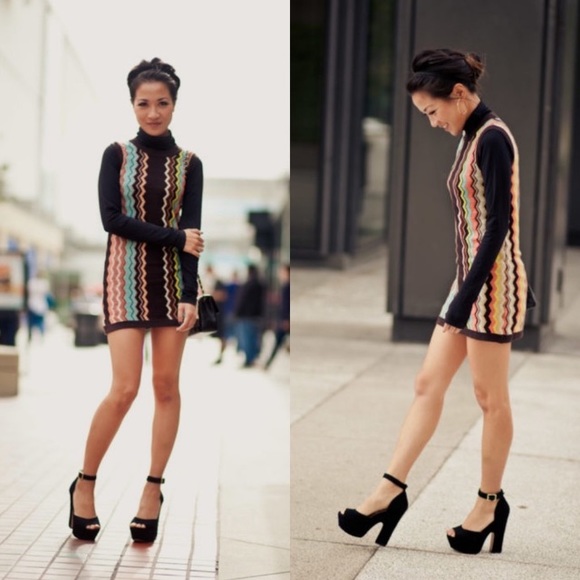 Missoni for Target / Brown chevron stripe dress - Picture 8 of 14